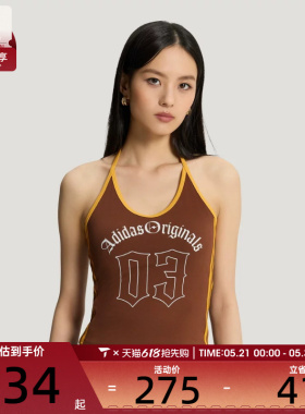 adidas阿迪达斯三叶草女子运动休闲背心KT3050