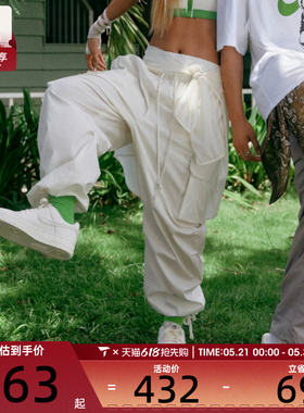 NIKE耐克女子AS W NSW WVN OS PANT运动休闲长裤II0445-047