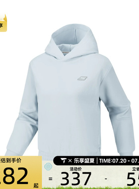 SKECHERS斯凯奇女子运动休闲套头衫卫衣P126W012-01DS
