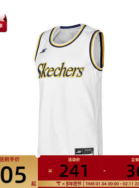 SKECHERS斯凯奇男子运动休闲无袖T恤P424M095-0019