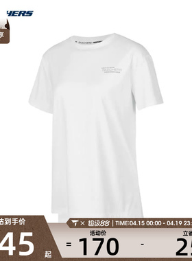 SKECHERS斯凯奇女子短袖运动T恤衫运动T恤P224W011-0019