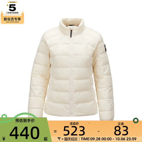 滔搏丨SKECHERS斯凯奇女子运动休闲羽绒服P424W004-03N4