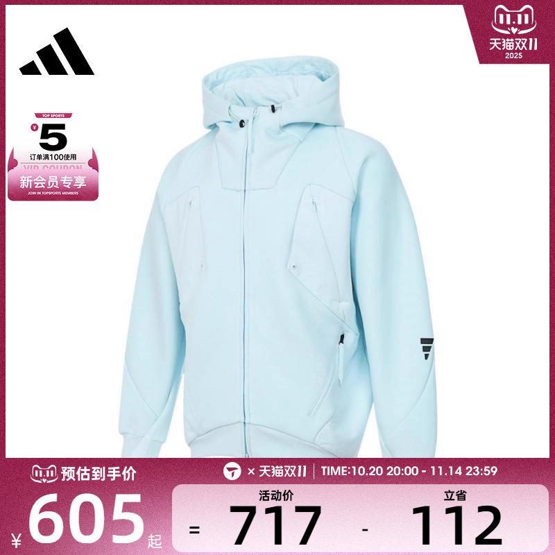 adidas阿迪达斯男子FUSTL P HOODY2运动外套JY0216