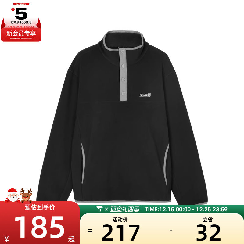 SKECHERS斯凯奇男女运动休闲套头衫卫衣L424U105-0018