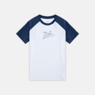 NSW T恤II0293 TEE SCRIPT运动休闲短袖 410 RAGLAN NIKE耐克儿童K