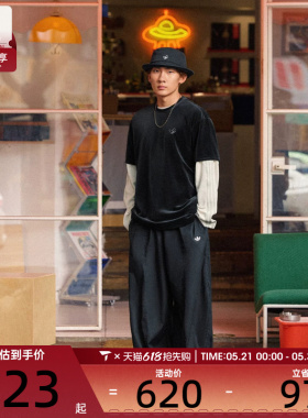 adidas阿迪达斯三叶草男子RIPSTOP PANTS运动休闲长裤KH1177