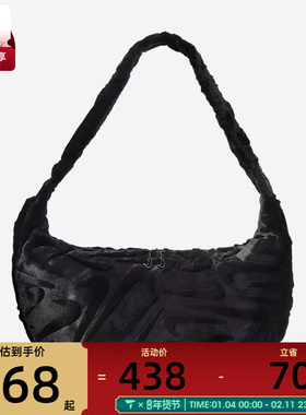 NIKE耐克女子NSW FUR SLOUCHY BAG运动休闲单肩包HQ7515-010