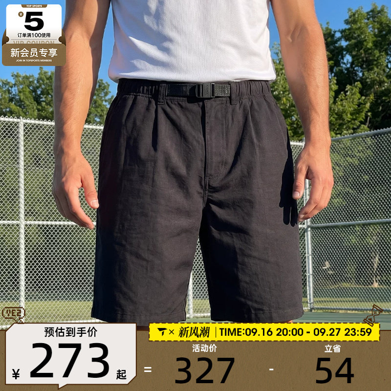 NIKE耐克男子黑色户外工装五分裤运动休闲短裤IF1097-010