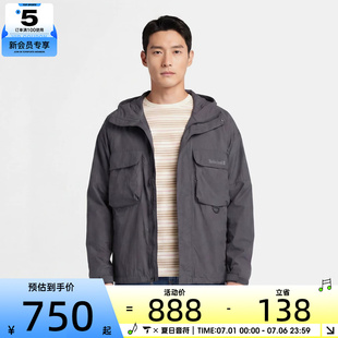 Timberland添柏岚男子户外健身运动连帽夹克外套A2QV7-W08