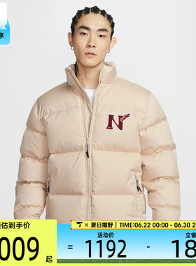 马年系列丨NIKE耐克男子运动面包服夹克休闲保暖羽绒服IQ3706-126