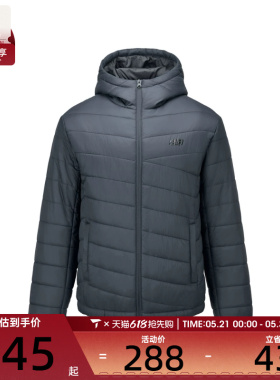 SKECHERS斯凯奇男女休闲保暖连帽棉服外套L425U104-00W5