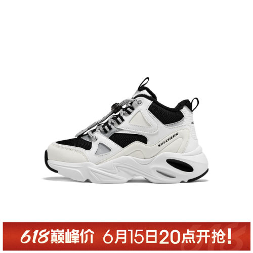 【TOP】SKECHERS斯凯奇儿童鞋DLITES运动休闲鞋319256L-WBK
