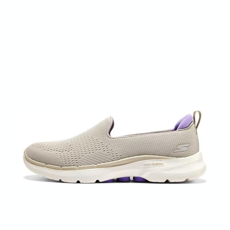 SKECHERS斯凯奇女子GO WALK 6女士一脚蹬运动健步鞋124571-TPLV