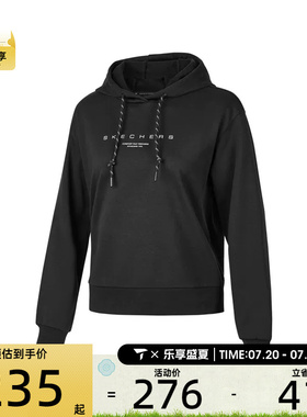 SKECHERS斯凯奇女子运动休闲套头衫卫衣P424W012-0018