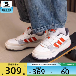 复古运动休闲鞋 KH9027 Shuffle低帮时尚 adidas阿迪达斯男女Lite