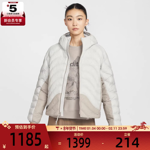 NIKE耐克女子ACG户外运动休闲连帽棉服外套HM9964-025