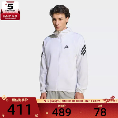 adidas阿迪达斯男子adi365 3S JKT M运动健身夹克外套KQ8061