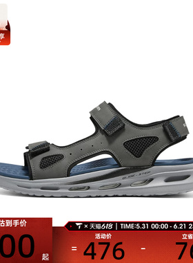SKECHERS斯凯奇男子USA运动休闲凉鞋211371-CHAR