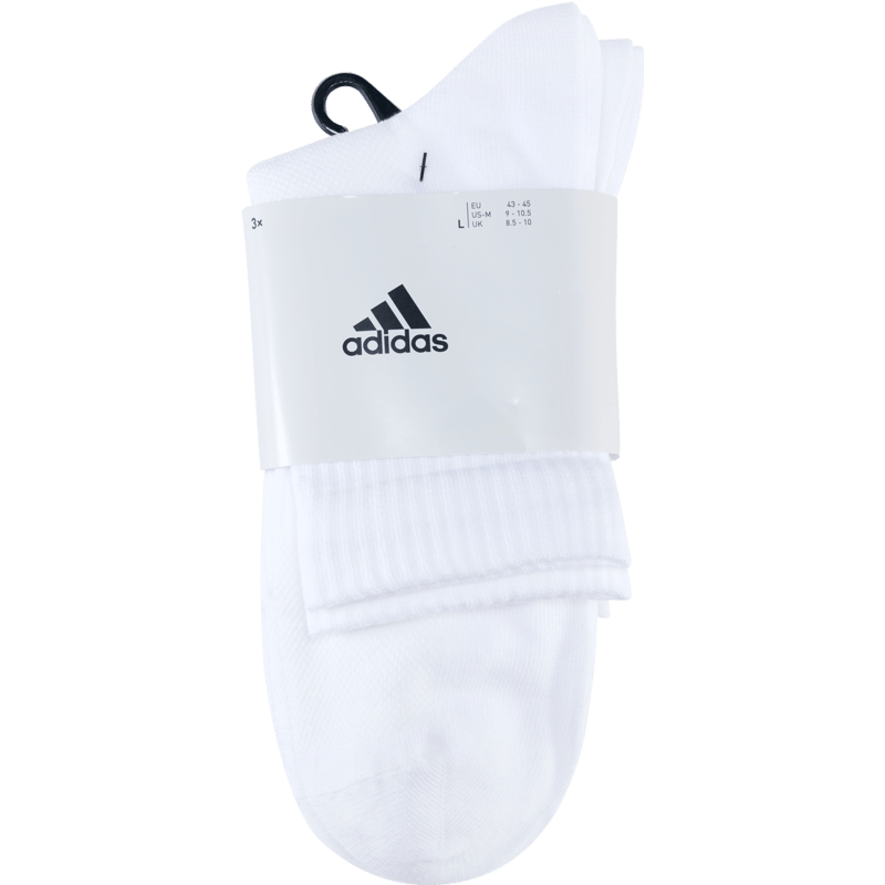 adidas阿迪达斯男女SPW CREW 3PP休闲袜子JC9273