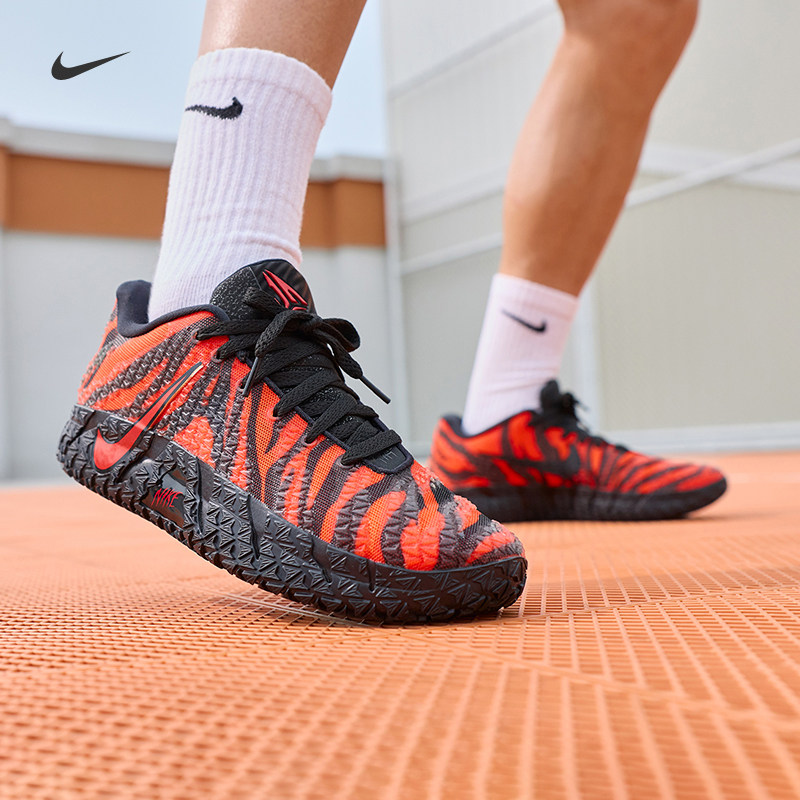 尖货丨NIKE耐克男子Ja3莫兰特实战比赛运动篮球鞋子IU6794-800图片