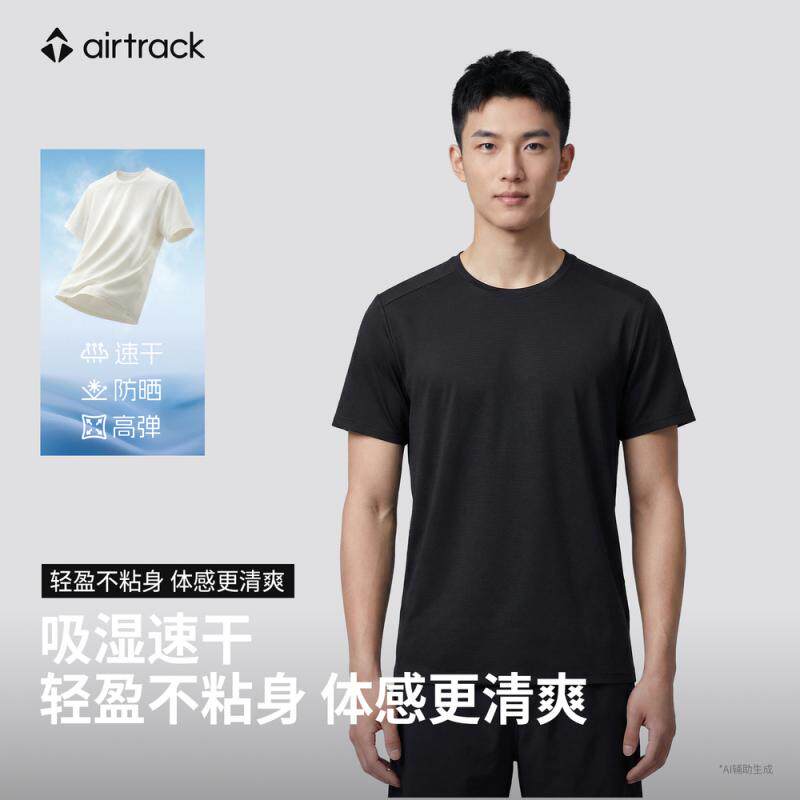 airtrack丨滔搏官方正品短袖男女夏除臭排汗运动休闲透气圆领T恤