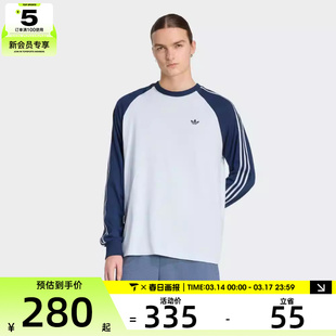 adidas阿迪达斯三叶草男子BC LS CALI运动休闲长袖T恤KV4447