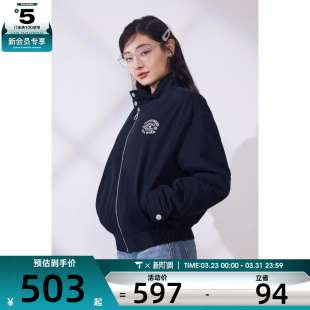 GHM 立领运动健身夹克外套WCJ429 马年系列 converse匡威女子时尚