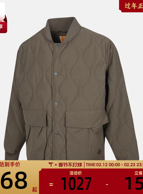 Timberland添柏岚男子AF Quilted运动休闲棉服外套A6N3Y-BK0