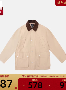 converse匡威男女运动健身夹克外套UCJ412-X63