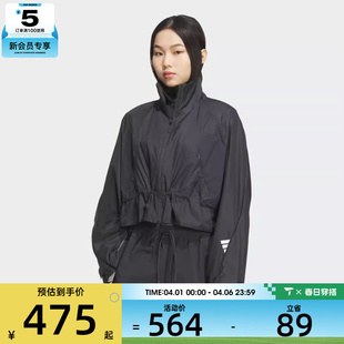 adidas阿迪达斯女子FUSTL JKT运动健身夹克外套JM4271