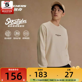 SKECHERS斯凯奇男女运动休闲套头衫 001J 卫衣L325U080