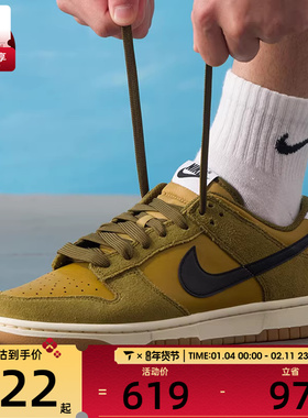 NIKE耐克男子DUNK复古运动鞋休闲鞋板鞋IB6399-300