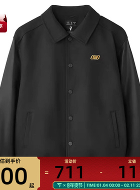 SKECHERS斯凯奇男子运动休闲棉服L125M002-0018