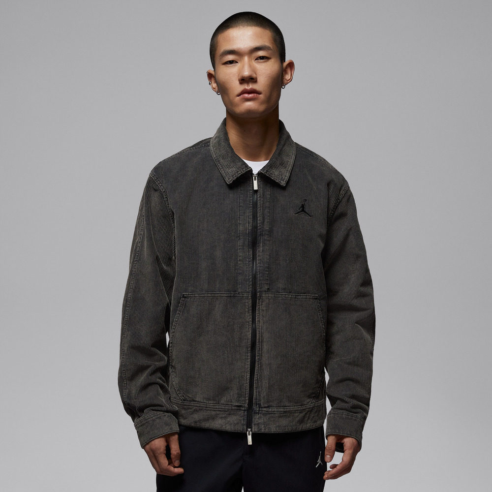 NIKE耐克男子jordan运动休闲灯芯绒翻领梭织夹克外套IF1826-010
