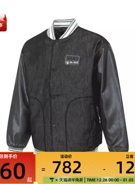 VANS范斯男子DENIM LOGO BASEBALL运动棉服VN000KC0Q47