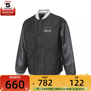 VANS范斯男子DENIM BASEBALL运动棉服VN000KC0Q47 LOGO