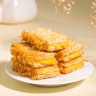 杨先生杨先生咸蛋黄肉松千层方块酥饼干小吃BD 杨先生糕点铺