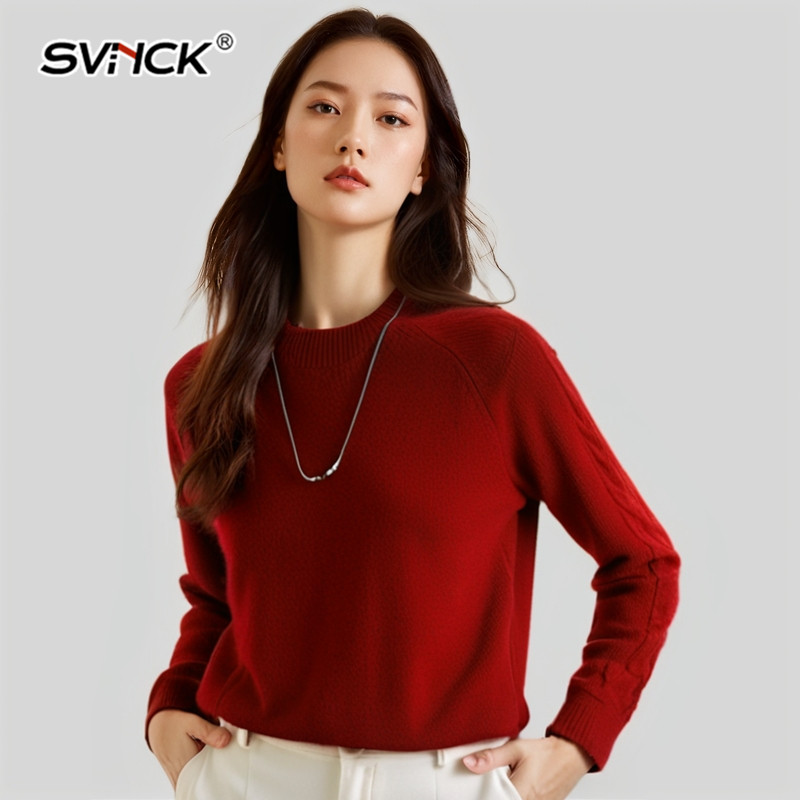 半高领100纯山羊绒衫女秋冬毛衣