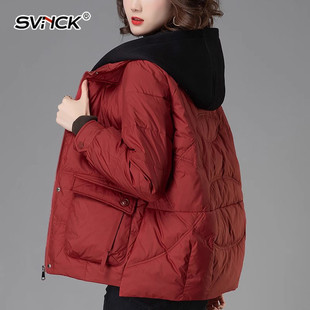 SVNCK棉衣棉服女2025秋冬新款 棉袄 加厚外套小个子休闲洋气妈妈装