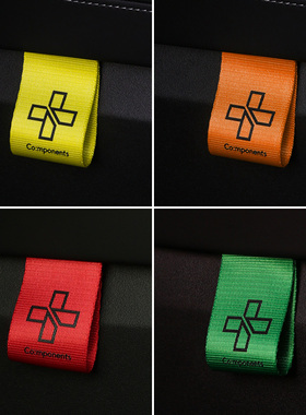 适用于领克01/02/02hb/03/05/09彩色织带加号编织带车内装饰带