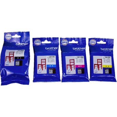 原装兄弟黑色青色黄色喷墨打印机