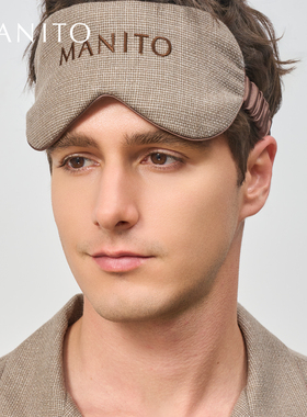 MANITO/曼尼陀 Maple 山羊绒桑蚕丝睡眠眼罩手感厚实贴合脸型