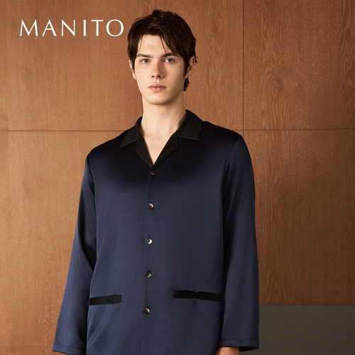 MANITO/曼尼陀男士桑蚕丝家居服