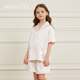曼尼陀 款 Authentic MANITO 睡衣短套装 儿童婴童经典 家居服套装