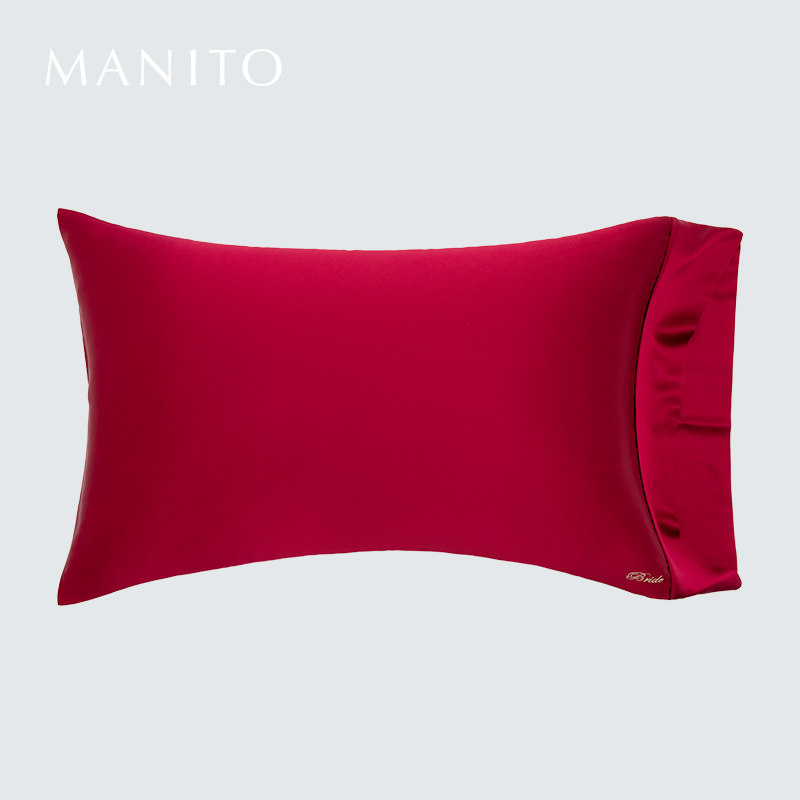 manito曼尼陀真丝床品枕套