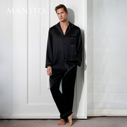 NoirRuban真丝睡衣套装