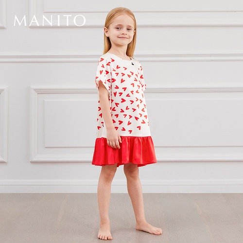 桑蚕丝睡裙MANITO/曼尼陀