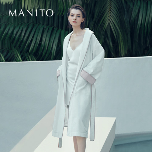 MANITO/曼尼陀睡袍棉真丝