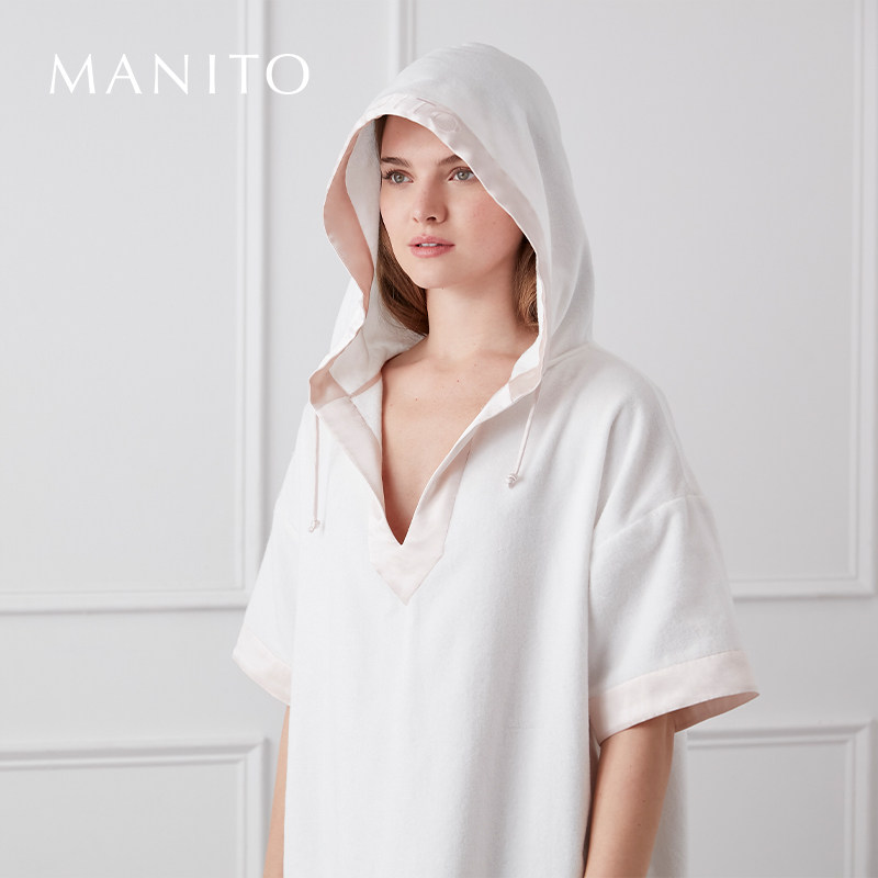 Cosy真丝拼接连身裙桑蚕丝