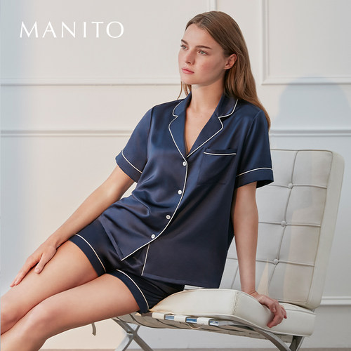 MANITO/曼尼陀真丝睡衣套装